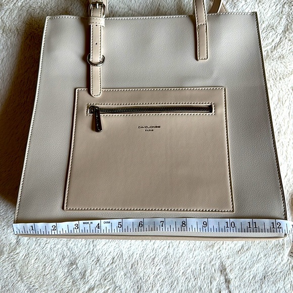 DAVID JONES Paris Cream Shoulder Bag - Picture 10 of 13